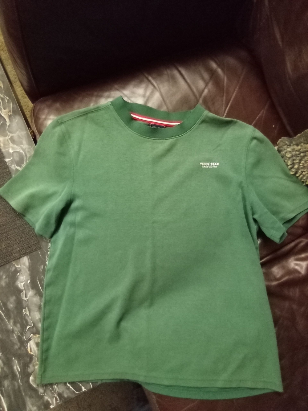 Crewneck Short Sleeve T-Shirt in Green